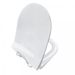 Pressalit Projecta D Solid Pro Polygiene Soft Close Toilet Seat & Cover White 1008011-DG4925