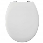 Roper Rhodes Neutron Soft Close Quick Release Toilet Seat & Cover White 8901WSC-SF