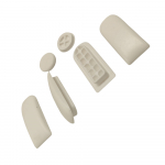 Gala Lizz Urea Toilet Seat & Cover Buffer Set White 5380800
