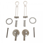 Villeroy & Boch Century Fixed Top Fix Toilet Seat Hinge Set 8843K061