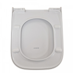 Geberit Smyle Square Slim Wrapover Toilet Seat and Cover 500.238.01.1 - White