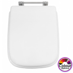 SCIC Maxi Lusso Standard Close Toilet Seat & Cover Polyester Resin Colour Option S341P08/F