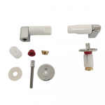 Gala Mid Standard Close Fixed Toilet Seat Hinge Set 5382600