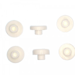 Keramag 500 Toilet Seat and Cover Buffer Set White 598135000