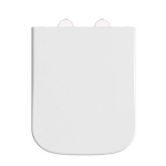 Tavistock Compass Square Slim Soft Close Quick Release Toilet Seat & Cover White TS1051S-SF