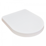 Pura Arco Compact Soft Close Toilet Seat With Cover Quick Release White SS1088SC