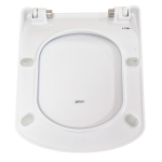 Creavit Elegant Soft Close Quick Release Toilet Seat & Cover White KC1103.01.0000E