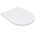Azzurra Forma Thin Original Soft Close Quick Release Toilet Seat & Cover White FOR1800/F