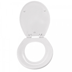 Bemis Chicago Soft Close With SmarLift Take Off Toilet Seat & Cover White 5000EL000