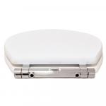 Premier Carlton Wooden Soft Close Quick Release Toilet Seat & Cover White NLS199