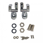 Ideal Standard Tonda Old Style (1991) Toilet Seat Hinge Set Chrome T2007AA