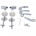 Choice Soft Close Adjustable Top Fixing Toilet Seat Hinge Set 04012100N
