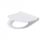 Cersanit City Oval Soft Close Quick Release Slimline Toilet Seat & Cover White K98-0146