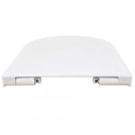 Porcelanosa Giro Soft Close Toilet Seat and Cover White 100095555