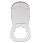 Roca Tura Soft Close Quick Release Toilet Seat & Cover White A801F02002