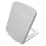 Premier Bliss Square Soft Close Toilet Seat & Cover White NCH196