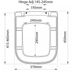 Creavit Elegant Soft Close Quick Release Toilet Seat & Cover White KC1103.01.0000E