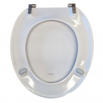 Pressalit Objecta Standard Close Bottom Fixing Toilet Seat & Cover White 54011-UN3999