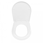 Britton Bathrooms Shoreditch Round Soft-Close Toilet Seat & Cover White SHR.047