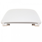 AXA White Jam Soft Close Toilet Seat & Cover Gloss White AF3301