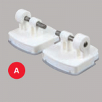 Celmac Sapphire Standard Close Toilet Seat & Cover With Bottom Fix Plastic Hinge White SSP11WH
