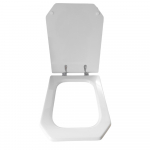 Cesame Deco Replacement Toilet Seat Polyester Resin S354P01/D