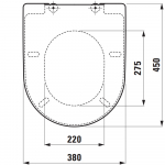 Laufen Pro Soft Close Quick Release Toilet Seat & Cover White 8.9695.1.300.000.1 - H8969513000001