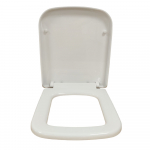 Kartell K-VIT Project Square Soft Close Toilet & Cover Gloss White POT866PR