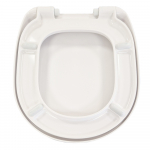 Choice Concept Standard Close Quick Release Wrapover Toilet Seat & Cover White CH.506325