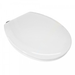 Bemis New York Soft Close White Toilet Seat & Cover White 4100CL000