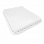 Dolomite Ebla Standard Close Toilet Seat & Cover Polyester Resin Colour Option S360P01/E
