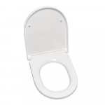 Kartell K-VIT Genoa Round UF Soft Close Quick Release Toilet Seat & Cover White GEN025RO