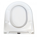 Kartell K-VIT Kameo Soft Close Slim Wrapover Toilet Seat & Cover White SEA102D