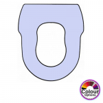 C.P. Hart Chelsea Standard Close Replacement Toilet Seat & Cover Lacquered Wood CH-CPH-CHE