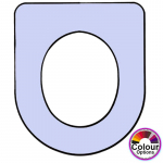 Twyford Entice (225mm) Standard Close Replacement Toilet Seat & Cover Lacquered Wood CH-TWY-ENT