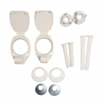 Qualitas by Armitage Shanks Tahiti Shell Standard Close Toilet Seat & Cover Pergamon S400227