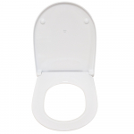 Roca Ona Compact Supralit Soft Close Quick Release Toilet Seat & Cover White A801E22001