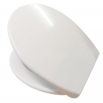 Pressalit 722 Soft Close Bottom Fixing Toilet Seat & Cover White 722000-D74999