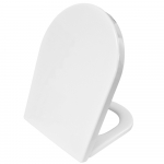 BagnoDesign Corsair Soft Close Wrapover Toilet Seat And Cover White BDS-COR-701024-A-WH