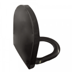Pressalit 3 Soft Close With Lift Off Top Fixing Toilet Seat & Cover Black 684001-D77999