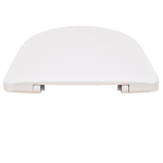 Geberit Selnova Round Top Fix Metal Hinge Soft Close Quick Release Toilet Seat and Cover White 500.335.01.1