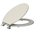 Tavistock Lansdown Soft Close Wooden Toilet Seat & Cover White DC4003-SF