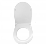 Pressalit Sway D Soft Close With Lift Off Top Fixing Toilet Seat & Cover White 934000-BL6999
