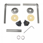 Celmac Celeste Standard Close Toilet Seat & Cover With Metal Hinge  White CELWHICSPAD