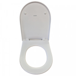 Geberit Acanto Soft Close Quick Release Toilet Seat & Cover White 500.605.01.2