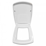 Bauhaus Touch Soft Close Toilet Seat & Cover White ED6105W