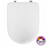Cesame System Toilet Seat & Cover Polyester Resin S474P12/C - Choice Of Colour