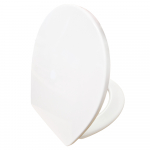 Silverdale BCS Soft Close Toilet Seat & Cover Duraplast White BCSEACHHWHISC