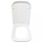 Choice Narrow Square Soft Close Quick Release Toilet Seat & Cover White CH.506322
