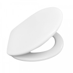 Pressalit T 2 Standard Close Bottom Fixing Toilet Seat & Cover White 316000-B13999